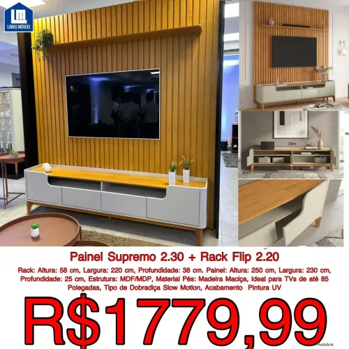 MARAVILHOSO PANEIL SUPREMO 2,30 + RACK FLIP 2,20
