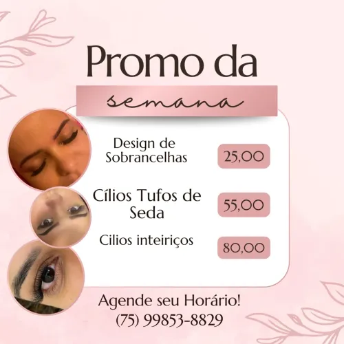 Cílios e sobrancelhas
