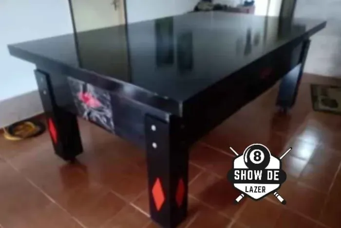 Sinuca De Gaveta Que Vira Mesa De Jantar 