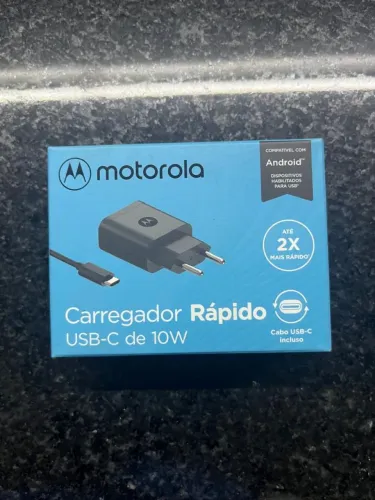 Carregador Motorola 10w Tipo C Original Nacional
