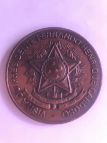 moeda comemorativa FHC