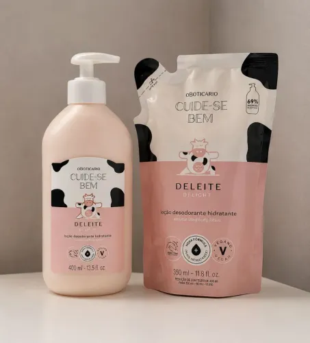 Kit Loção Desodorantes e Hidratante