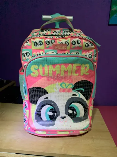 Mochila de rodinhas Panda Puket