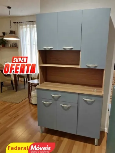 Armário de Cozinha Compacto 90cm Mega Oferta Especial - Peça o seu pelo Whatsapp!