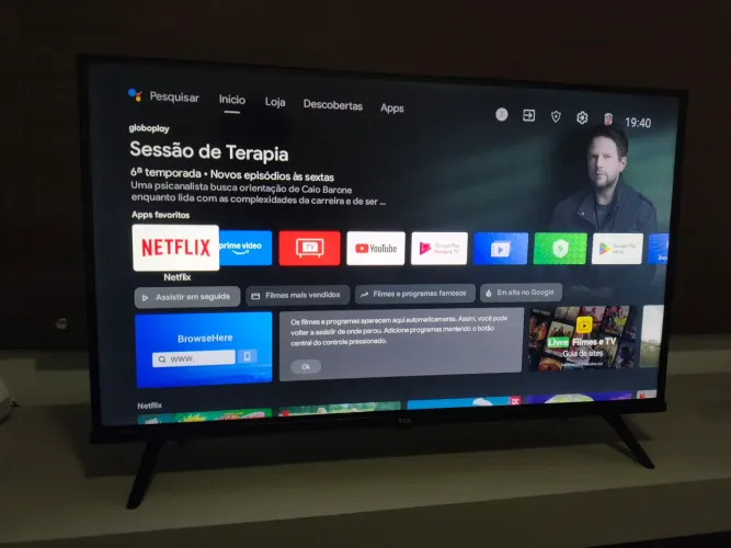 Televisão TCL NOVA SEM MARCAS DE USO