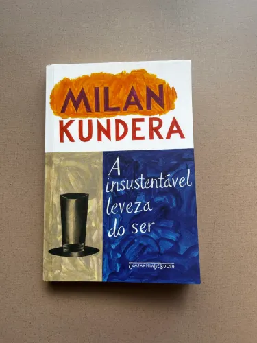 Livro a insustentável leveza do ser 