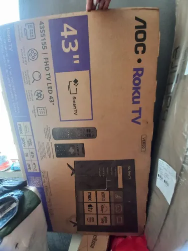 Tv AOC roku 43 polegadas