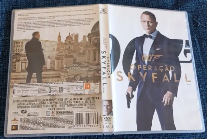 DVD 007 Operação Skyfall