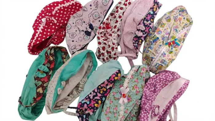 Toucas de Tecido Personalizadas para Profissionais e Cozinha