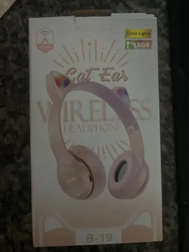 Fone de gatinho sem fio