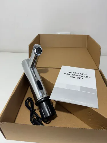 Torneira Automática com Sensor Infravermelho para Banheiro Cromada Nova