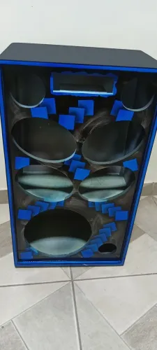 Madeiramento de caixa residencial novo 