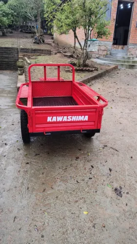 VENDO CARRETA REBOQUE PARA MOTOCULTIVADOR AGRÍCOLA 500kg