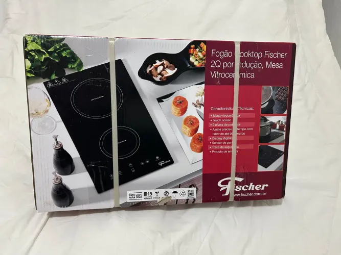 Fogão Cooktop Fischer 2 Bocas por Indução Novo