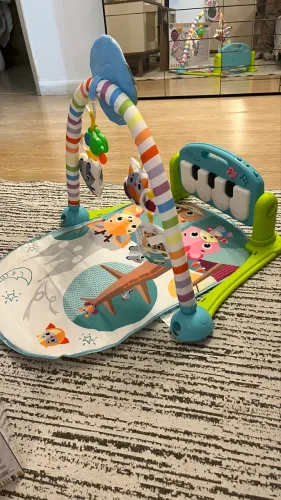 TAPETE MUSICAL PARA BEBÊS COM PIANO E BLUETOOTH - NOVO