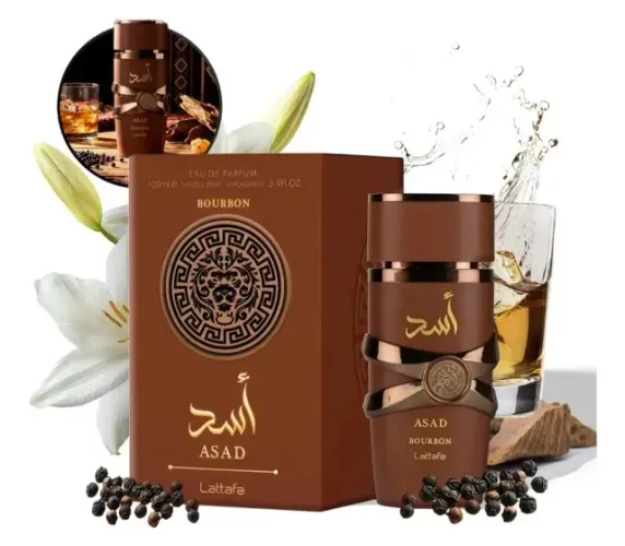 ÁRABE ASAD MASCULINO BOURBON 100ml novo LACRADO