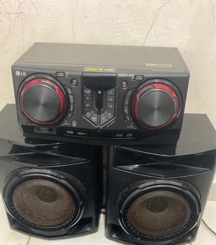 ? MINI SYSTEM LG XBOOM - SOM POTENTE E DE QUALIDADE!