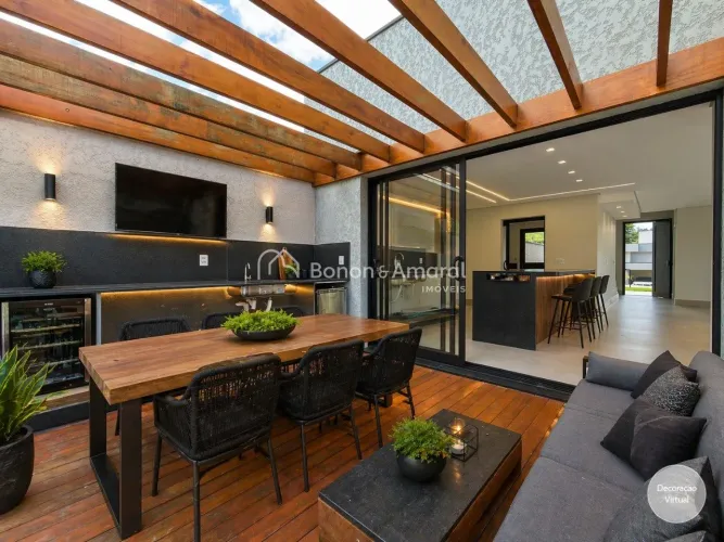 Casa Moderna com Piscina no Condomínio Bella Campinas - Exclusividade e Conforto em Locali