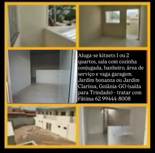 Kitnet 1 ou 2 quartos