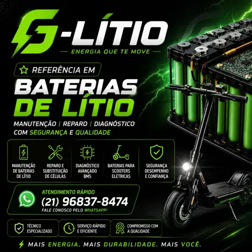 Baterias de lítio / Scooter / Patinete /...