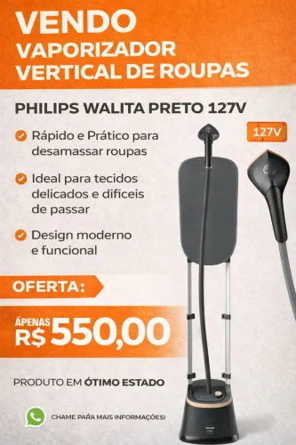 Vaporizador de Roupas Vertical Série 3000 Philips Walita