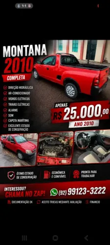 Chevrolet Montana Sport 1.8 MPFI Flexpower 8V 2010