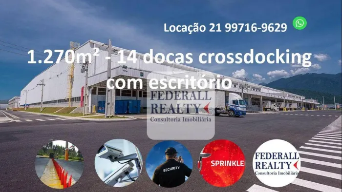Aluguel galpão Washington Luiz II Duque de Caxias, Rio de Janeiro