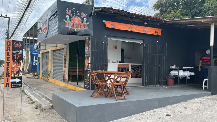 Arrenda-se ponto comercial totalmente equipado para galeteria/restaurante