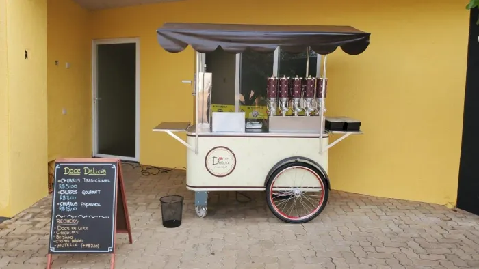 Carrinho de churros gourmet