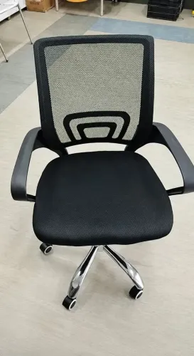 (NOVA) Cadeira de escritório ergonômica giratória regulagem