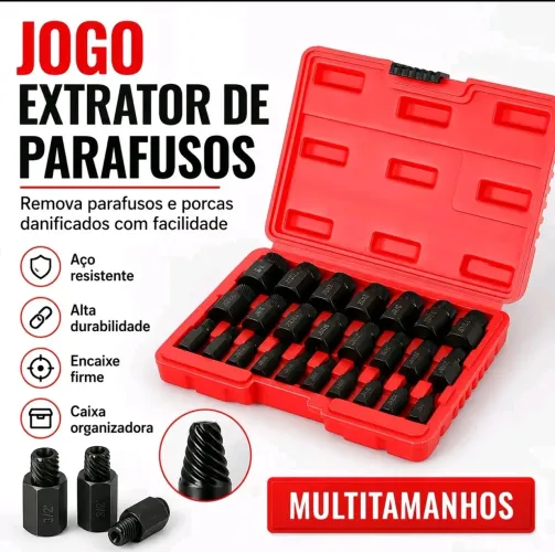 Extrator de parafusos 