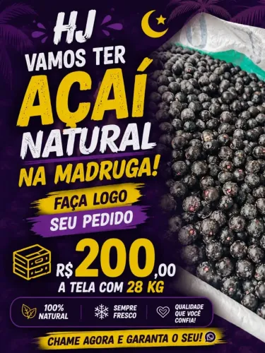 Açaí natural 