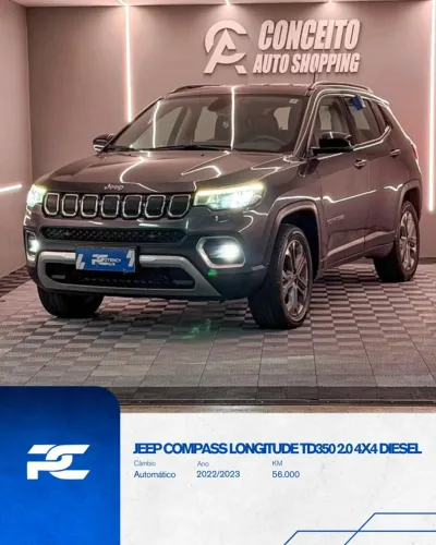 Jeep Compass Long. TD 350 2.0 4X4 Diesel AUT 2023