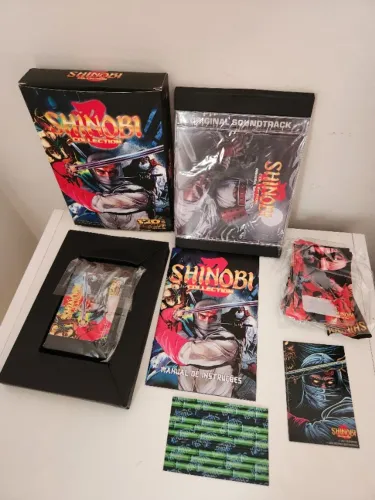 Cartucho Mega Drive Shinobi Collection