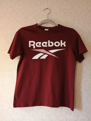 Camiseta Reebok Original Bordô 100% Algodão | Tam. P | Nunca Usada