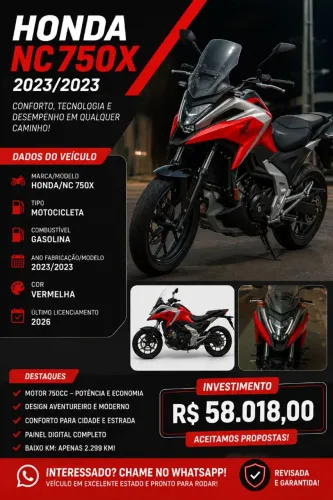 Moto Honda NC 750