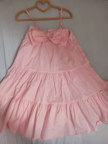 Vestido rosa petit cherie 6 anos