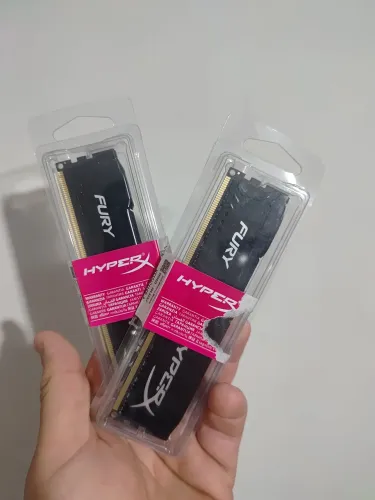 Memória ddr3 hyperx 2x8 16gb 2400mhz