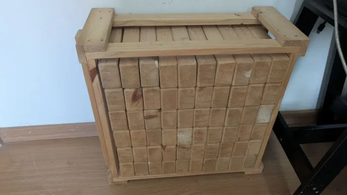 Jenga gigante de 1 metro