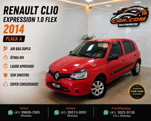 Renault Clio Rn/alize/expr./1.0 Hi-power 16V 5P 2014