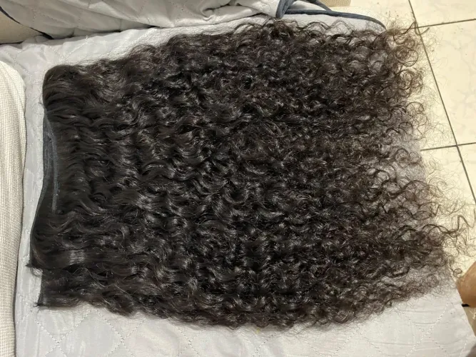 Vendo um cabelo cacheado humano mega hair vietnamita