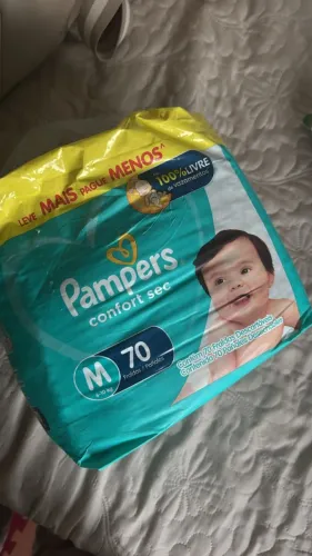 Fralda M Pampers 