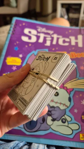 Figurinhas do Álbum Scrapbook do Stich