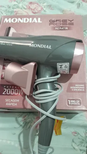 Secador Mondial Grey Rose 220w