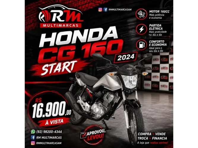 Honda Cg 160 start 2024