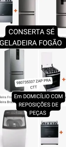 REFRITEC. CONSERTA SÉ GELADEIRA FOGÃO MAKINA DE LEVAR