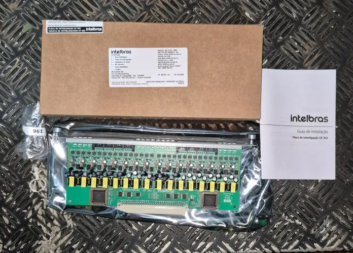 2 Placa de Interligação Intelbras para Centrais CP 192 / CP 352
