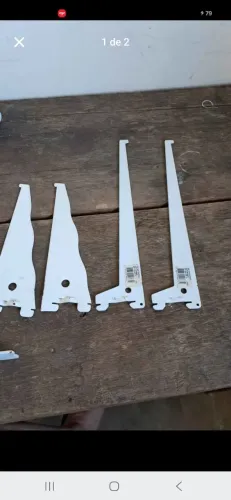Lote Suporte Mão Francesa e suporte de aço