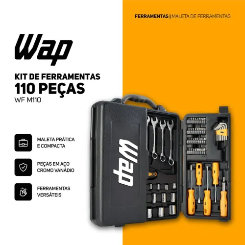 FERRAMENTAS 110 PÇS WF M110