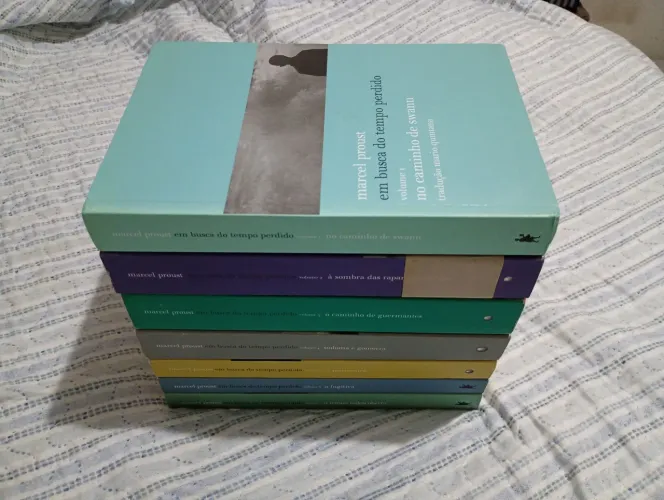 [OPORTUNIDADE] COLEÇÃO COMPLETA EM BUSCA DO TEMPO PERDIDO MARCEL PROUST TRAD. M. QUINTANA